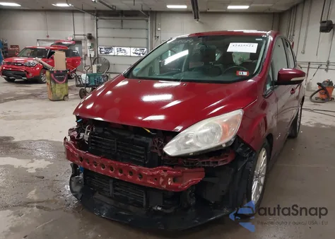 2014 Ford C-Max Hybrid Se from USA, damaged, VIN 1FADP5AU6EL509209